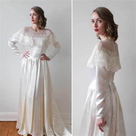 1940S Style Wedding Gown