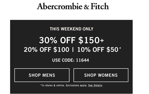 Abercrombie & Fitch Promo Codes: Best Deals!
