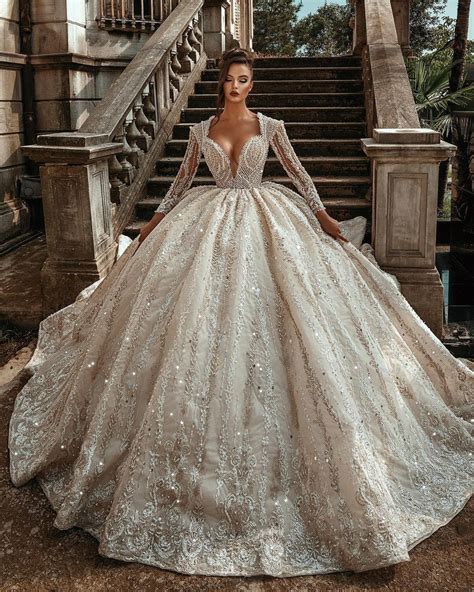 Big Ball Gown Wedding Dress