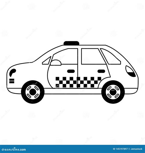 Black And White Cab