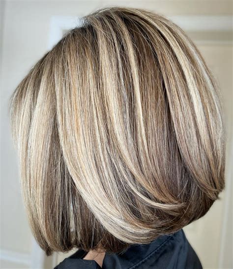 Blonde Highlights Short Hair