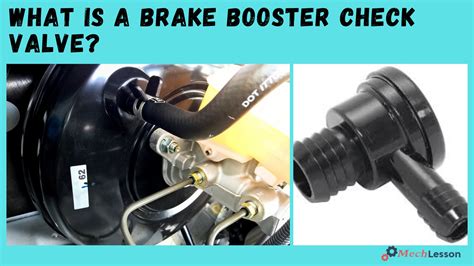 Booster Brake Check Valve
