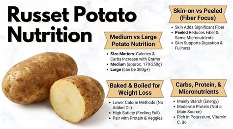 How Many Calories Are In A Russet Potato: Nutritional Breakdown