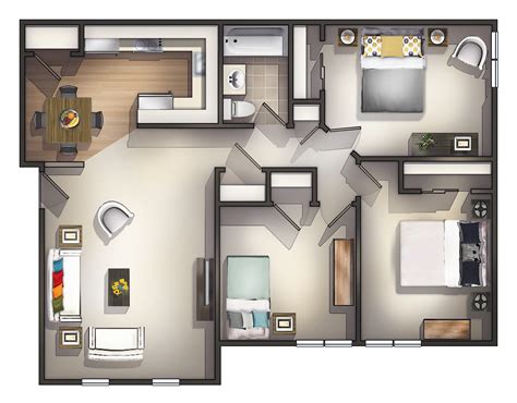 Cheap 3 Bedroom Apartments