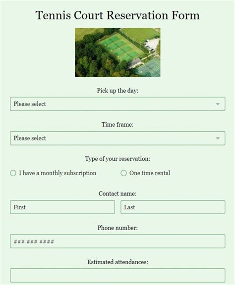 Court Reservation