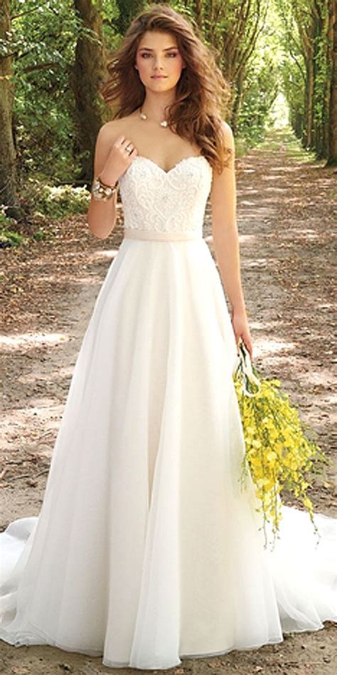Cute And Simple Wedding Dresses