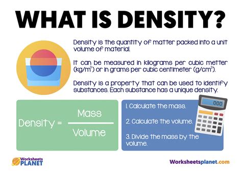 Density Meaning In Science