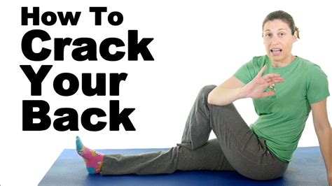 How To Crack Your Lower Back Safely And Without Effort