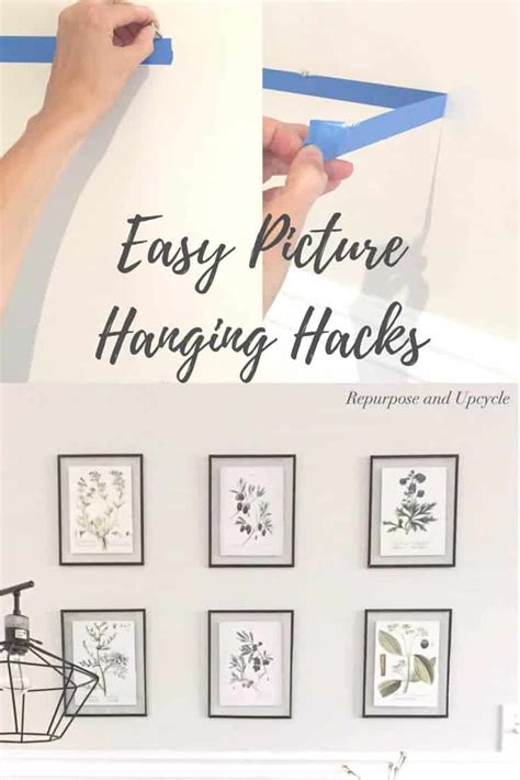 How To Hang Pictures On Wall Without Drilling