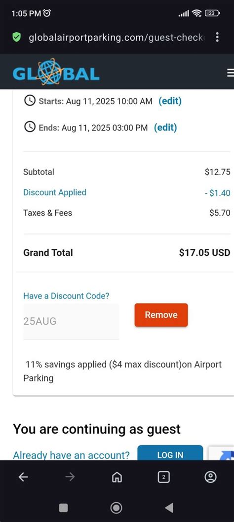 Unlock Exclusive Global Parking Discount Code for Big Savings