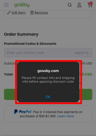 Exclusive Gossby Promo Code: Unlock Big Savings!