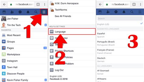 How Do I Change Language On Facebook Right Now