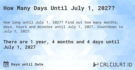 How Many Days Until May 15