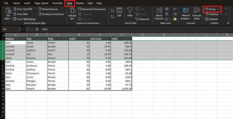 How To Collapse Rows In Excel