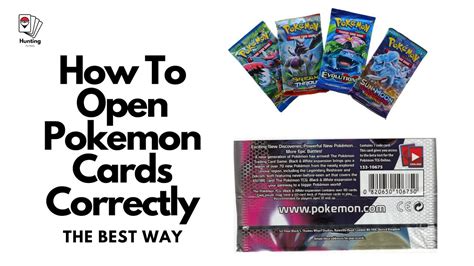 The Safest Way To Open New Pokemon Cards Without Damage