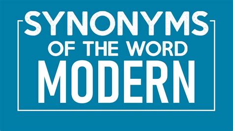 Simple Words To Use Instead Of In Modern Times