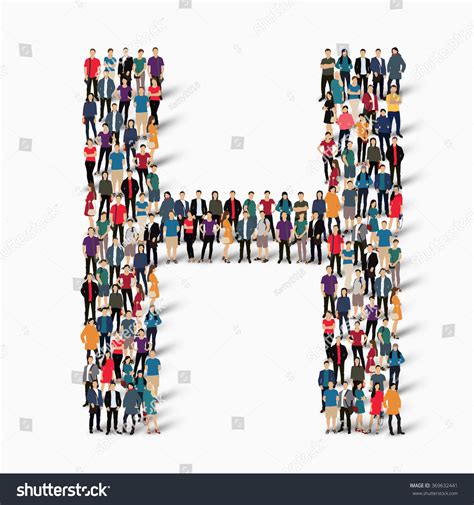 The Letter H Human Shape: Anatomy Drawing Guide