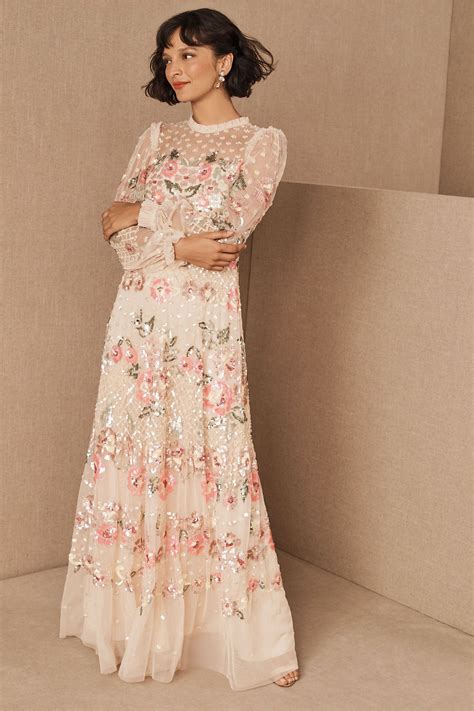 Long Sleeve Wedding Guest Dress