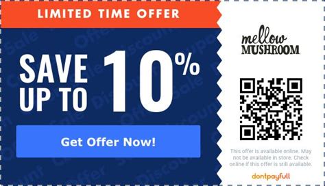 Uncover Best Mellow Mushroom Coupon Code Today