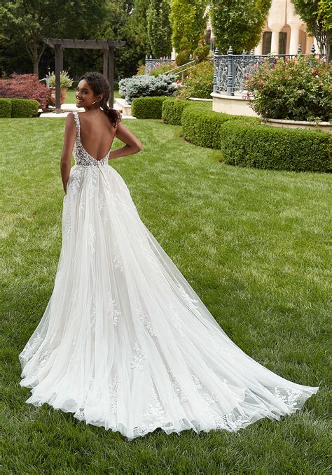 Open Back Wedding Dress