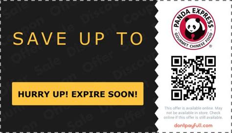 Unlock Exclusive Savings with Panda Express Online Promo Code Today