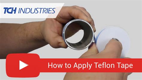 The Proper Way To Apply Teflon Tape For Leak Proof Plumbing