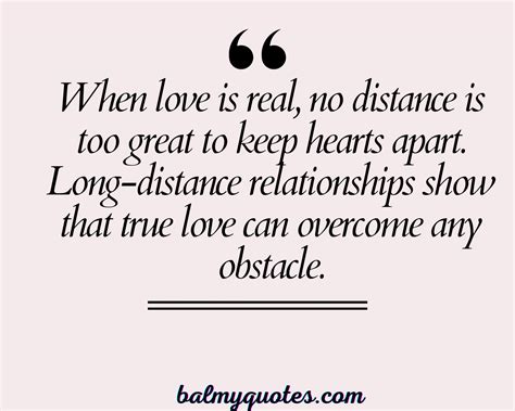 Top Quotation for Long Distance Relationship to Strengthen Bonds
