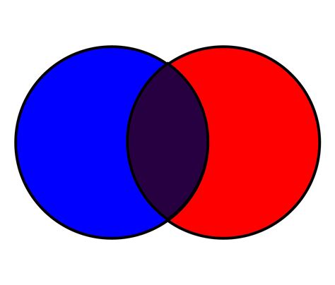 Red And Blue Colors Mixed