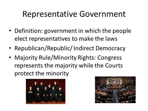 Representative Government Definition