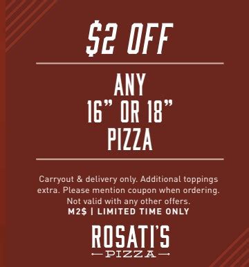 Latest Rosatis Promo Code: Big Savings Today!