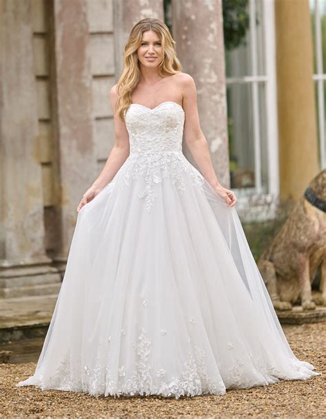 Sweetheart Aline Wedding Dress