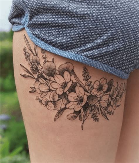 Tattoo In Buttocks