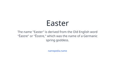 The Surprising Origin Of The Word Easter And What It Means Today