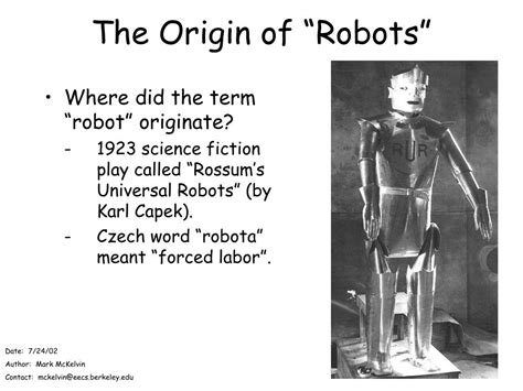 The Shocking True Origin Of The Word Robot And Its Meaning