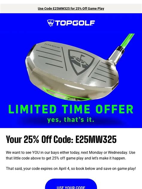 Unlock Exclusive Savings: Best Topgolf Promo Code Deals Today!
