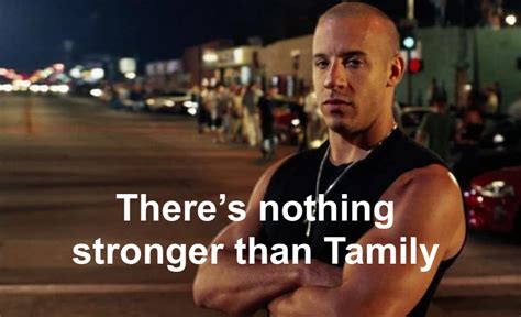 Vin Diesel Family Meme