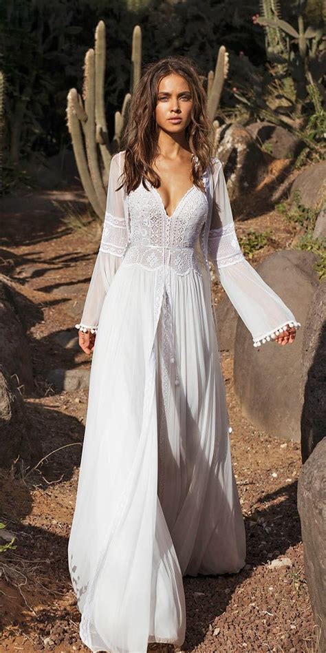 Vintage Boho Style Wedding Dresses