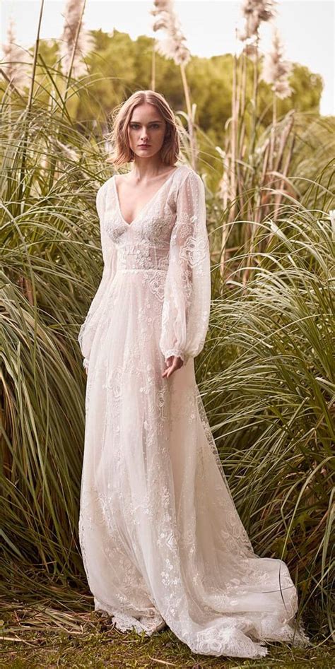 Vintage Hippie Wedding Dress