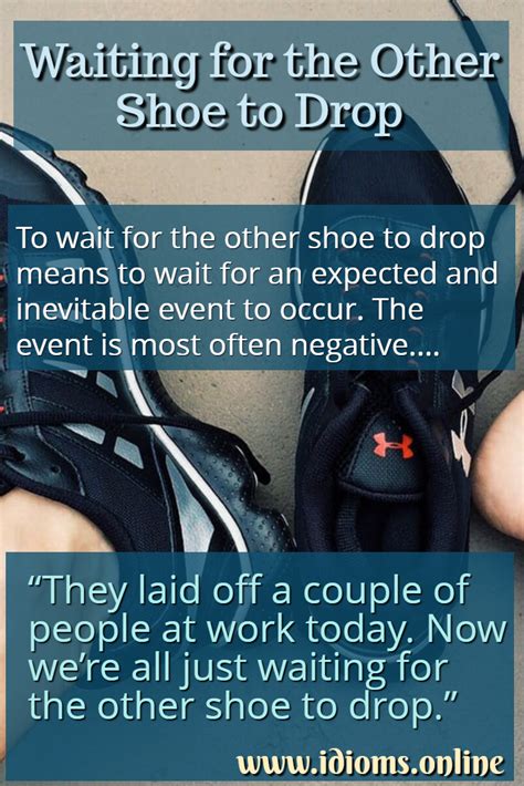 Waiting For The Other Shoe To Drop