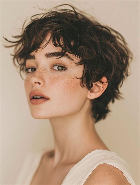 Wavy Pixie Cut