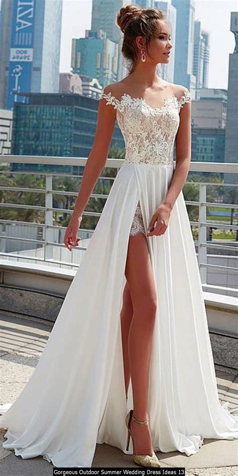 Wedding Dress In Summer