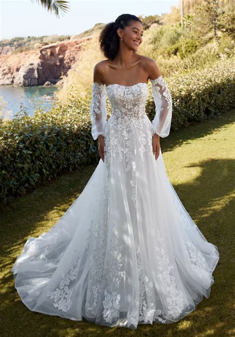 Wedding Dress Removable Sleeves