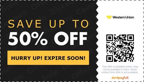 Unlock Exclusive Savings with the Latest Western Union Coupon Code