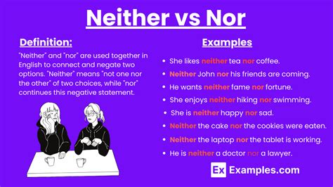When To Use Or Or Nor