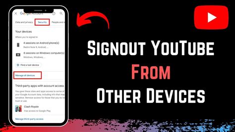 Youtube Sign Out Of All Devices